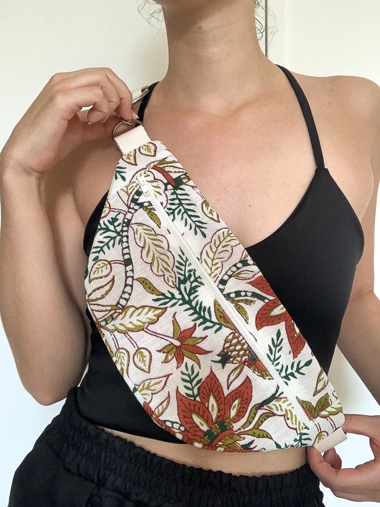 9H30 - Couture réalisation d'un sac banane