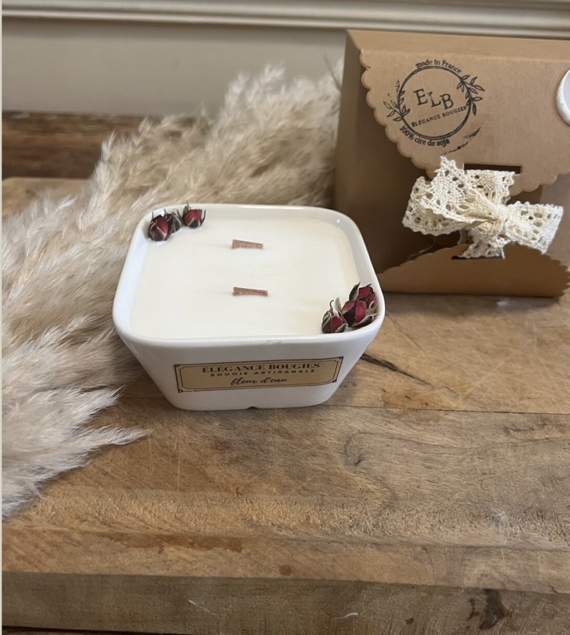 9H00 - Atelier bougie florale